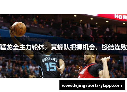 猛龙全主力轮休，黄蜂队把握机会，终结连败