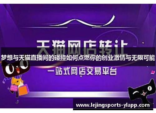 梦想与天猫直播间的碰撞如何点燃你的创业激情与无限可能